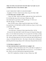 THỰC TẾ CễNG TÁC KẾ TOÁN NGUYấN LIỆU VẬT LIỆU TẠI  XÍ NGHIỆP X18 CễNG TY HÀ THÀNH