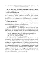 CƠ SỎ LÝ LUẬN CHUNG VỀ TỔ CHỨC KẾ TOÁN TSCĐ VÀ NÂNG CAO HIỆU QUẢ QUẢN LÝ VÀ SỬ DỤNG TSCĐ TRONG DOANH NGHIỆP