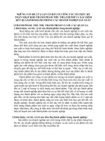 NHỮNG VẤN ĐỀ LÝ LUẬN CƠ BẢN VỀ CÔNG TÁC TỔ CHỨC KẾ TOÁN NHẬP KHO THÀNH PHẨM TIÊU THỤ