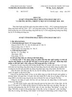 Gián án Báo cáo sơ kết công đoàn HKI