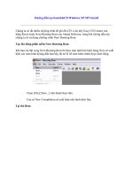Hướng dẫn tạo bootableCD Windows XP SP1 Install