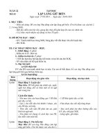 Gián án GIÁO ÁN LỚP 5 TUẦN 22