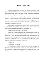 Giáo trình Viêm Tuyến Tụy