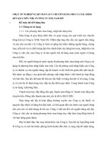 THỰC TẾ NGHIỆP VỤ KẾ TOÁN LƯU CHUYỂN HÀNG HÓA VÀ XÁC ĐỊNH KẾT QUẢ TIÊU THỤ Ở CÔNG TY XNK NAM ĐÔ