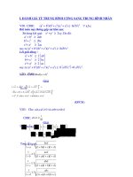 Bài giảng Chuyên đề BĐT Cô-si