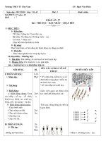 Gián án GA 7 tiết 37