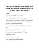 Thủ tục cấp Giấy chứng nhận đăng ký hợp đồng chuyển giao công nghệ đối với công nghệ thuộc dự án đầu tư do Thủ tướng Chính phủ chấp thuận đầu tư