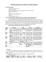 Bài soạn Thông tin nhà trường