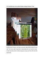 15 lý do khiến bạn trở nên thích thú khi sử dụng Windows Vista Hệ điều hành