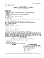 Gián án Giao an Cong nghe 8 ( 2010-2011) Hay cuc