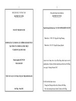 Đánh giá sự vận dụng các chính sách kế toán tại công ty cổ phần lương thực và dịch vụ quảng nam 