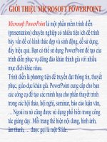 Huong dan su dung Power Point