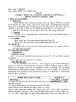 Gián án Lịch sử 9 HK II (Bắc Cạn)