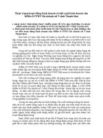 Thực trạng hoạt động kinh doanh và kết quả kinh doanh của NHNo & PTNT Chi nhánh số 7 tỉnh Thanh Hoá