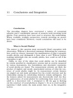 Conclusions and Integration