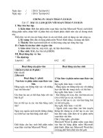 Tài liệu Bai soan tin 6 ky II