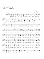 Bài hát cõi tình - Bảo Phúc (lời bài hát có nốt)