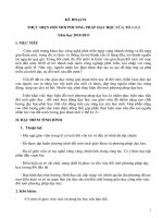 Tài liệu ke hoach đôi mơi phương phapday học tô