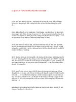 12 QUY TẮC VÀNG ĐỂ TRỞ THÀNH 1 CRACKER