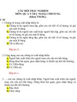 Quản trị ngoại thương - Phần 3