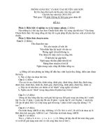 Gián án Đề thi chọn GVDG Tỉnh cấp Tiểu học