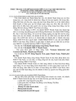 THựC TRạNG VấN Đề BảO ĐảM TIềN VAY TạI CHI NHáNH NGÂN HàNG CÔNG THƯƠNG THANH XUÂN