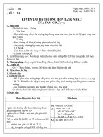 Gián án tiết 33,34 toán 7 (chuẩn KTKN)