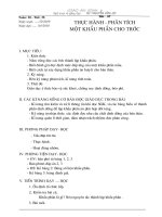 Bài soạn Bai 37. TH phan tich mot khau phan cho truoc