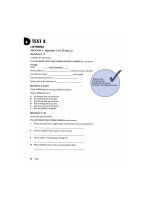 IELTS for Academic Purposes-6 Practice Tests with Key - Test 4