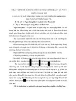 Thực trạng về sử dụng vốn tại ngân hàng đầu tư và phát triển thanh trì