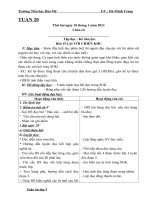 Bài soạn giao an lop 3 tuan 20(cktkn)