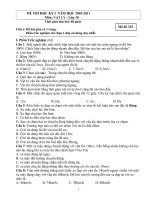 Bài soạn THI KY I 325 + DAP AN