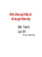 Gián án BAI 2 GOC (Hình6-Tiét7)