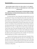 MỘT SỐ KIẾN NGHỊ VỀ CÔNG TÁC TIỀN LƯƠNG VÀ CÁC KHOẢN TRÍCH THEO LƯƠNG TẠI CÔNG TY TNHH THIẾT BỊ VÀ CÔNG NGHỆ PHƯƠNG BẮC