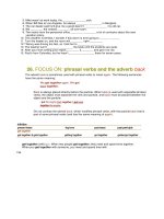 phrasal verbs and the adverb back