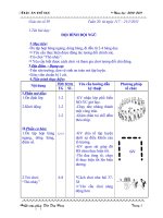 Bài soạn Tuần 20 TD lớp 3