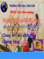 Bài giảng Rung Chuong Vang Lop 5