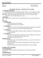 Bài giảng GA TA 6 - HKI 2010-2011