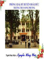 Bài giảng t/chh cua muoi