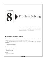 Problem Solving