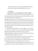 THỰC TRẠNG CÔNG TÁC KẾ TOÁN THÀNH PHẨM TIÊU THỤ  THU NHẬP