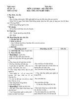 Gián án tuần 21 cktkn