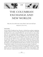 THE COLUMBIAN EXCHANGE AND NEW WORLDS