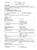 Bài soạn GA 5 TUAN 20 CKT ( TR)