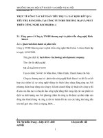 THỰC TẾ CÔNG TÁC KẾ TOÁN TIÊU THỤ VÀ XÁC ĐỊNH KẾT QUẢ TIÊU THỤ HÀNG HÓA TẠI CÔNG TY TNHH THƯƠNG MẠI VÀ PHÁT TRIỂN CÔNG NGHỆ BÁCH KHOA 4