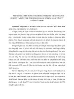 MỘT SỐ NHẬN XÉT  ĐỀ XUẤT NHẰM HOÀN THIỆN TỔ CHỨC CÔNG TÁC KẾ TOÁN VÀ PHÂN TÍCH TÌNH HÌNH CUNG CẤP SỬ DỤNG NVL Ở CÔNG TY CƯỜNG VÀ THỊNH