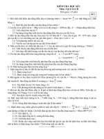 Lý 12 Đề thi HK I số 5