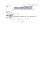 Bài giảng de thi NV 8 ki 1 nam 2010-2011