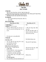 Bài soạn giao an tuan 23 chuan