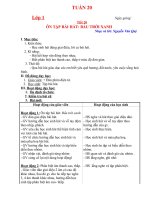 Tài liệu TUẦN 20 - CKTKN